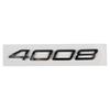 1pc Car 3D ABS Letters Logo Decals Sticker For 2008 3008 4008 5008 2023 2024 2025 Car Trunk Alphabet Emblem Badge Stickers