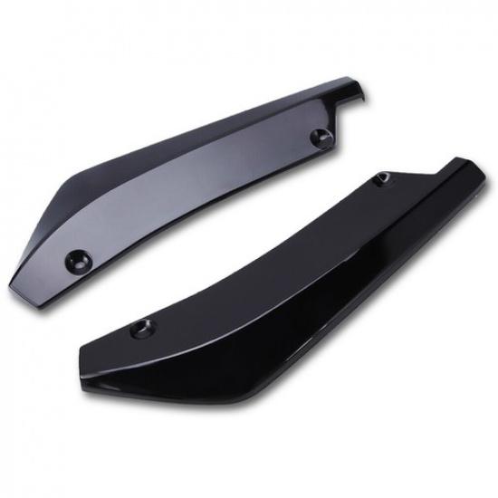 Fit Civic Honda Accord Bumper Rear Lip Diffuser Corner Splitter Canard Body