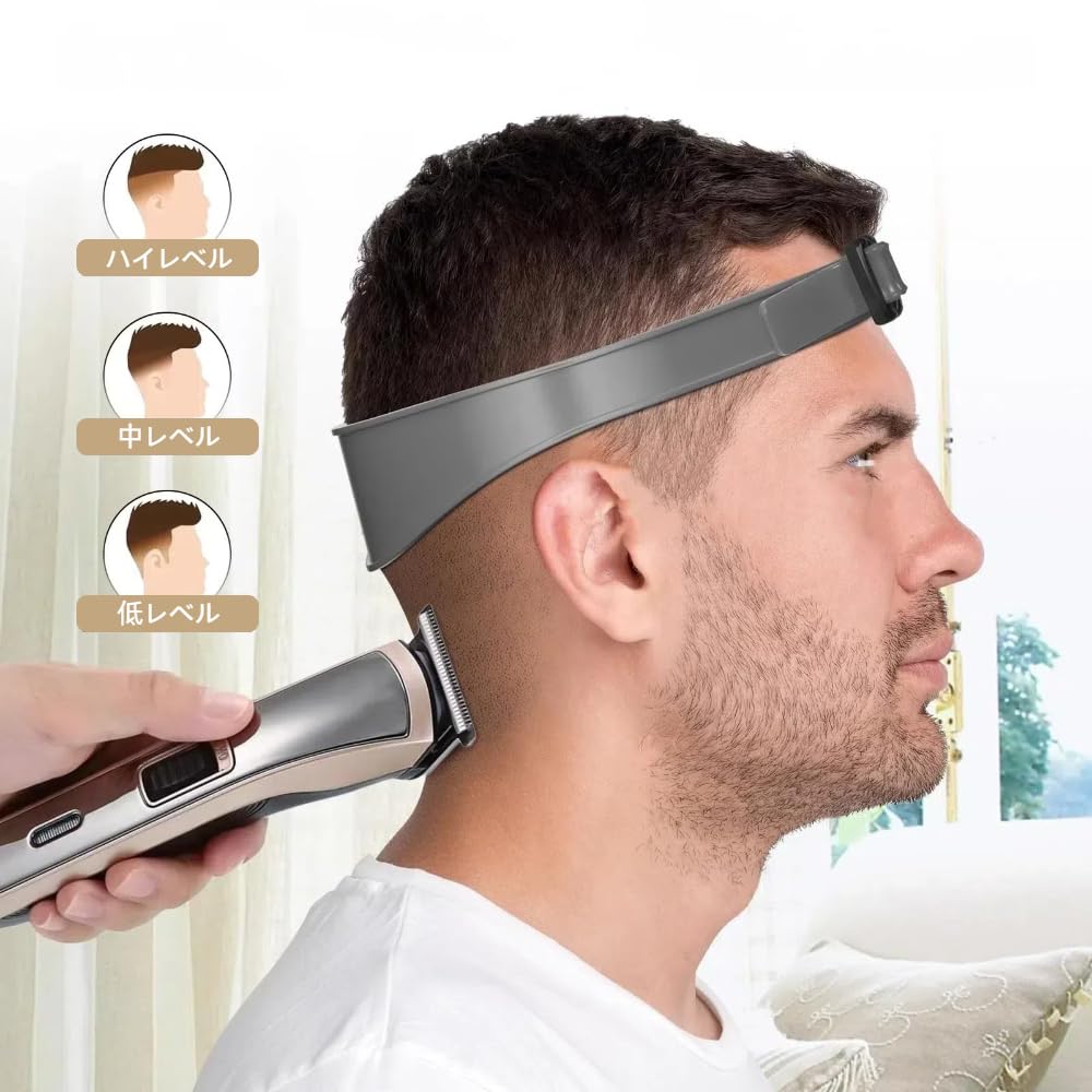 Jravezt Professional Barber Hair Comb Set with Fade Curved Positioning Hair Cutting Treatment Hair Cutting Portable Hairdressing Hairdresser for Home