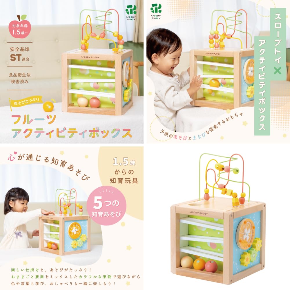 Puddy Directly Managed Lots of Play Fruit Activity Box Edition with Watermelon [Woody Product] (limited Ball)