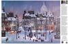 Buffalo Games - Michel Delacroix - Christmas in Montmartre - 1000 Piece Glitter Jigsaw Puzzle Holiday Puzzle for Adults - Precisely cut pieces, festiv