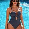 New European and American Nylon One-piece Corset One-piece Swimsuit Swimsuit Delivery