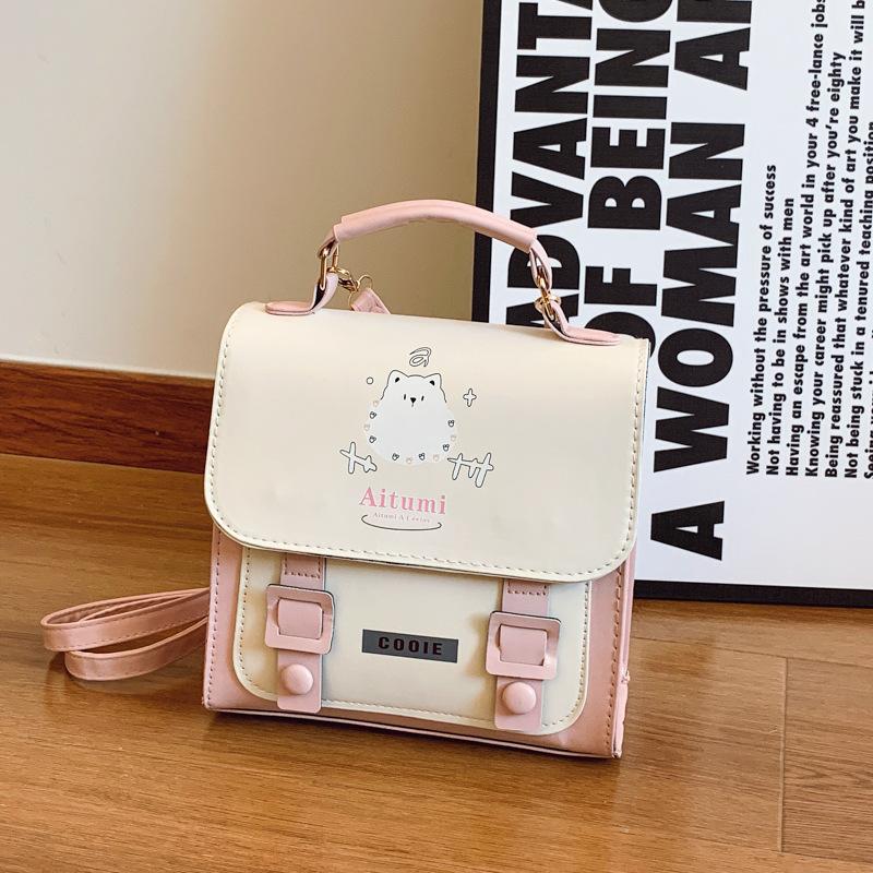 Schoolbag Women's Bag 1011 New Daily Versatile Niche Handbag Cute Foreign Fashion Trend Backpack Wholesale