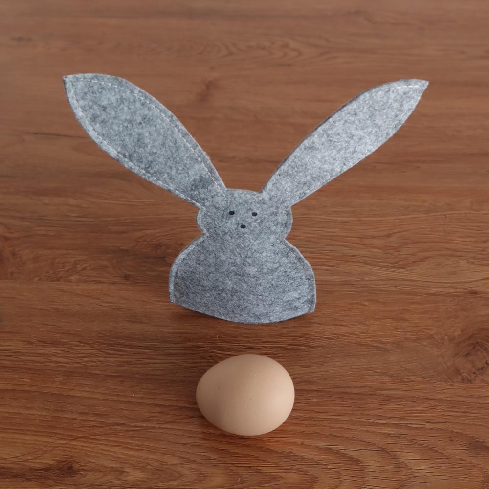 4pcs/set Easter Egg Cover Cute Rabbit Egg Bag Easter Party Favor Gift Decorations