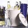 Galvanized Iron Beer Chiller Bin with Ice Shovel Beer Cooler Bucket Ice Bucket  Picnic