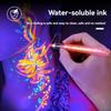 12-18 Colors Colorful Luminous Pen Set Human Face Paint Pen Student Children Painting Fluorescent Marker Glow-in-the-dark Pen