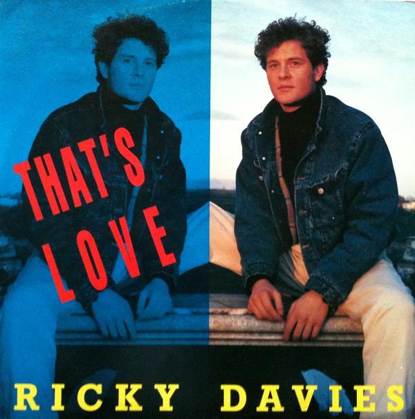

12inch Record RICKY DAVIES - That s Love ARD1077 Asia Records 1990 Italy Dance & Electronica Used