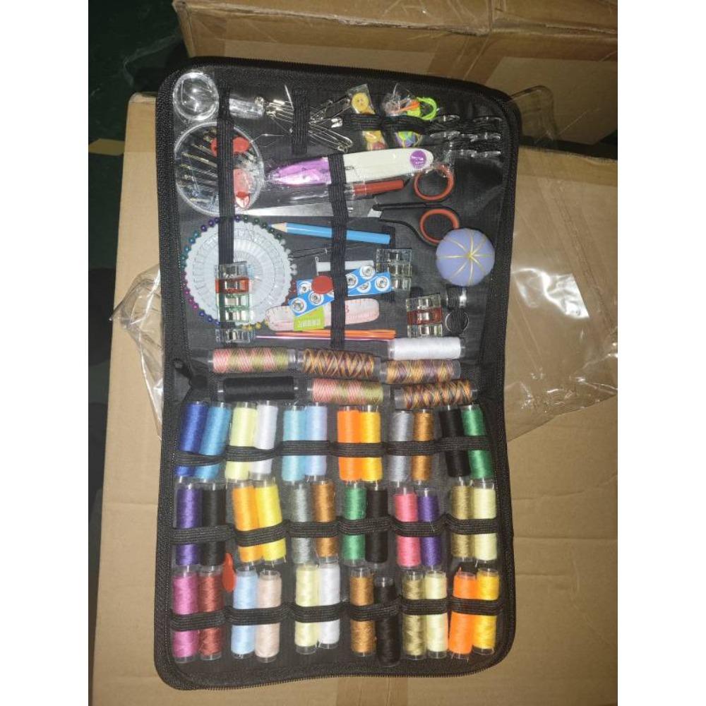 Portable Needle and Thread Storage Bag, Household Hand-knitting Kit, Travel Sewing Box Sewing Kit