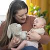 Ingenuity Sylvie the Rabbit Heartbeat Plush Toy with Soothing Sounds (Ages 0+) (Product Code 12920)