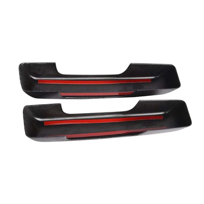 2pcs Carbon Fiber style Exterior Rear Side Door Handles Trim Cover For Ford F150 F-150 - Cover Trim Decor Accessories
