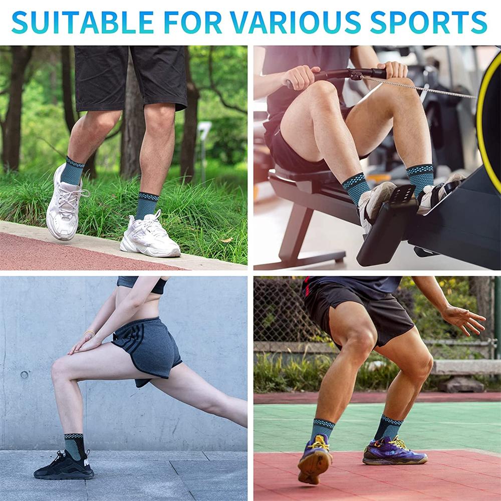 1 Pair Womens Mens Ankle Brace Ankle Sleeves Ankle Compression Ankle Brace