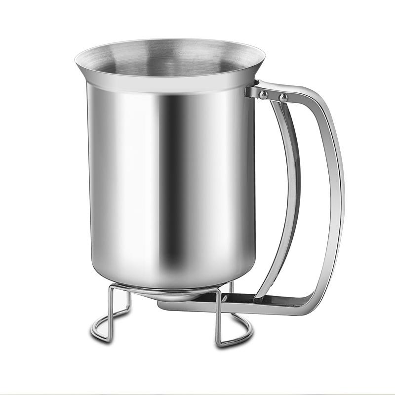 Pancake Dispenser For Batter, Stainless Steel Batter Dispenser, Funnel Cake Dispenser Batter Pourer For Baking Cupcakes Muffins