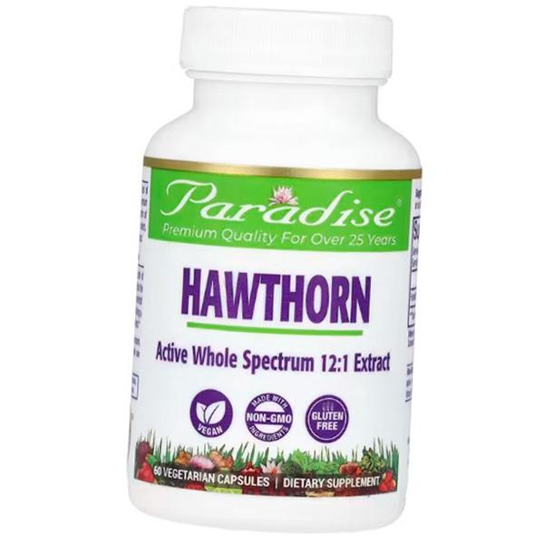 

Экстракт ягод боярышника, Hawthorn 250, Paradise Herbs 60вегкапс (71643028) 60vcaps