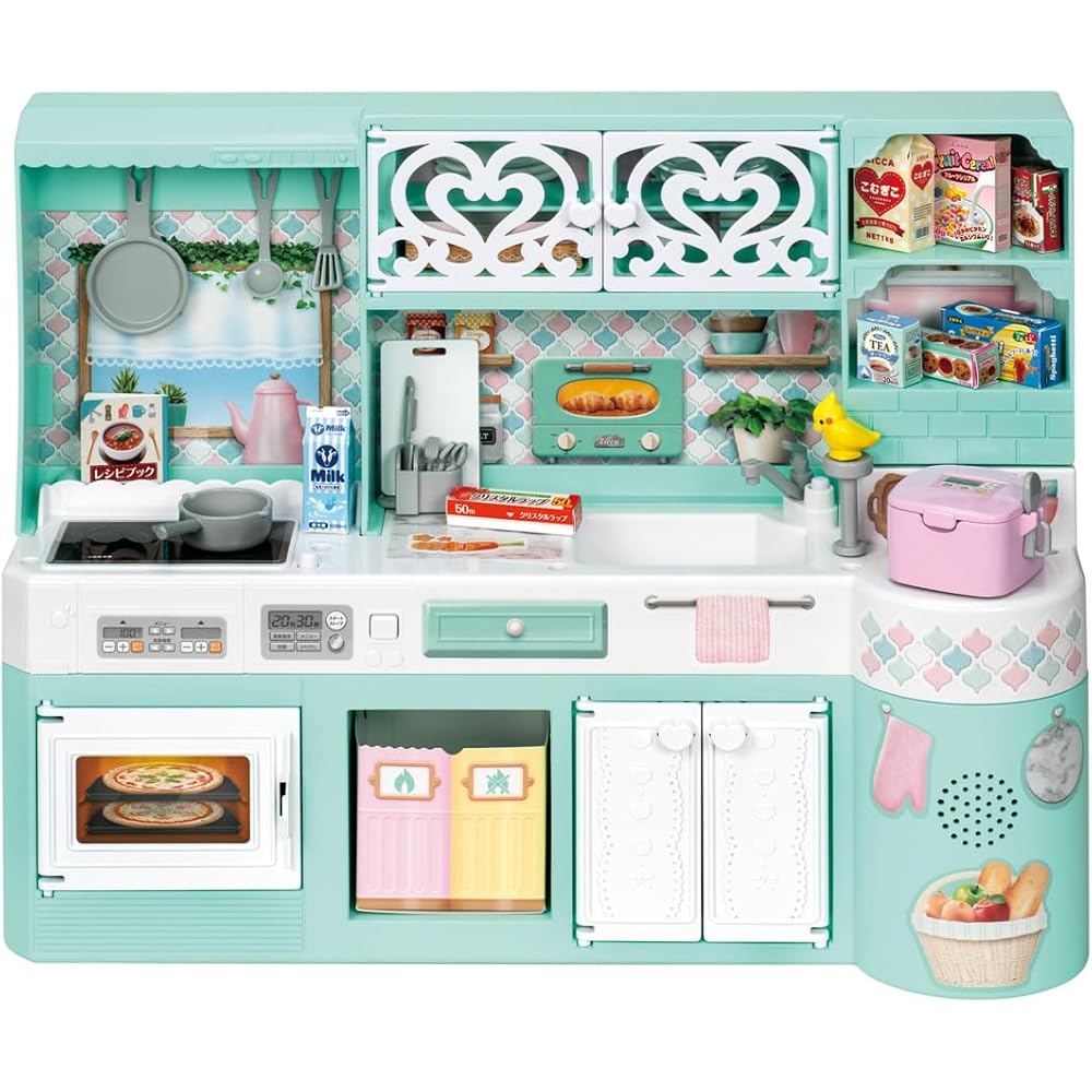 

Construct-Bots Takara Tomy Licca-chan LF-03 Kitchen Playset with Sound for Ages 3 and Up