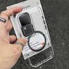 Case for Vivo V30 Pro,V30 Minimal Semi-Transparent Magnetic Casing Raised Electroplated Lens Bezel Anti-Slip Drop Resistant Protective Shell