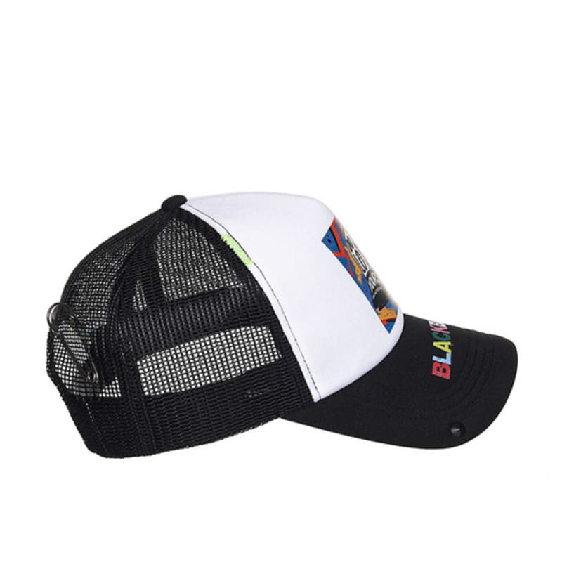 BLACKBLOND BBD Pop Clash Trucker Mesh-Kappe (Schwarz)