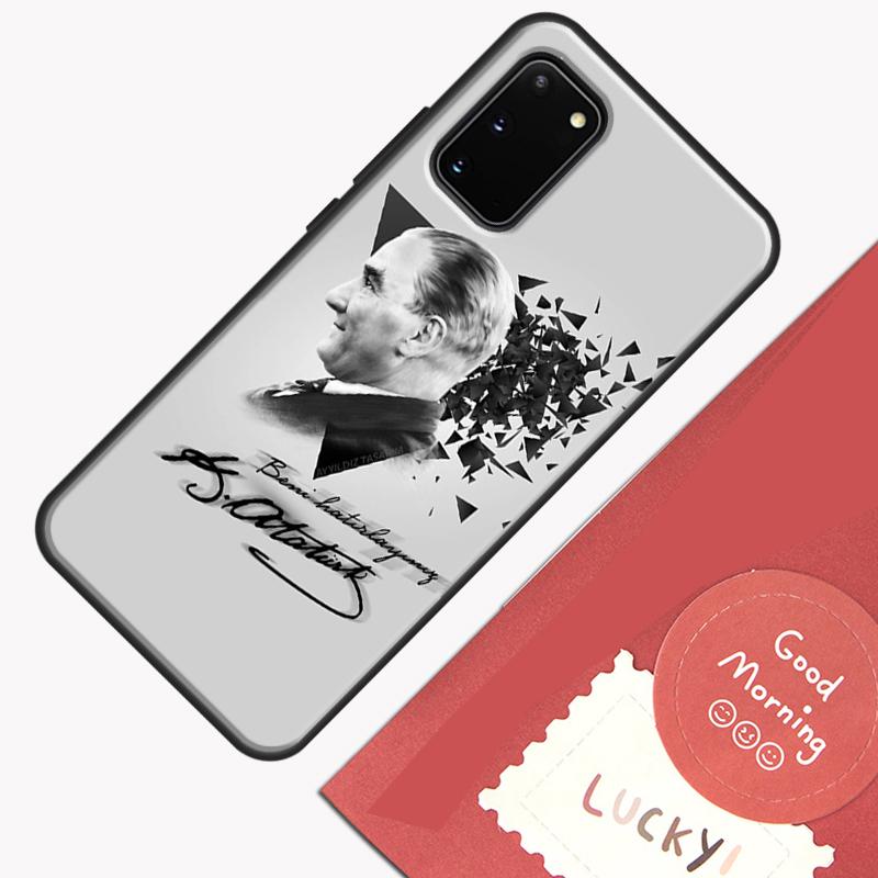 Turkey Mustafa Kemal Ataturk Phone Case For Samsung Galaxy S23 S26 Ultra S20 S21 S22 S24 S25 Plus S10 S25 FE Cover Shell