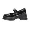 Shallow Mouth Mary Jane Single Shoes Female Style Student Butterfly Small Leather Shoes Muffin