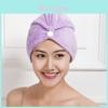 Coral Fleece Hair Towel Cap For Women Fast Dry Absorbent Shower Head Wrap
