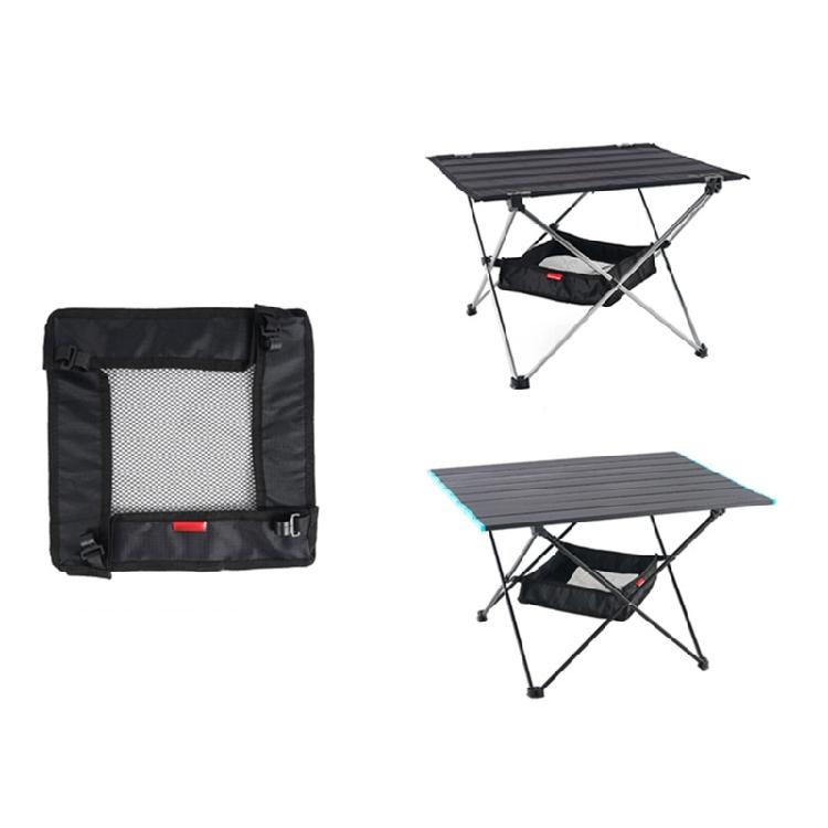 Folding Table Storage Pouch Bag Picnic Storage Basket Hanging Mesh Pouch Camping