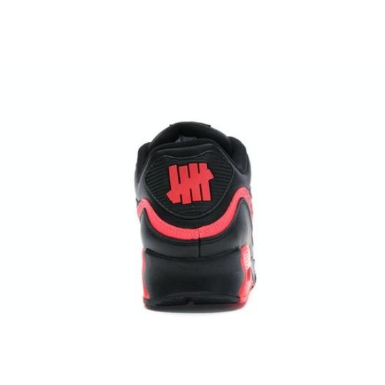 Nike Air Max 90 x Undefeated Black Solar Red 2019 - CJ7197-003