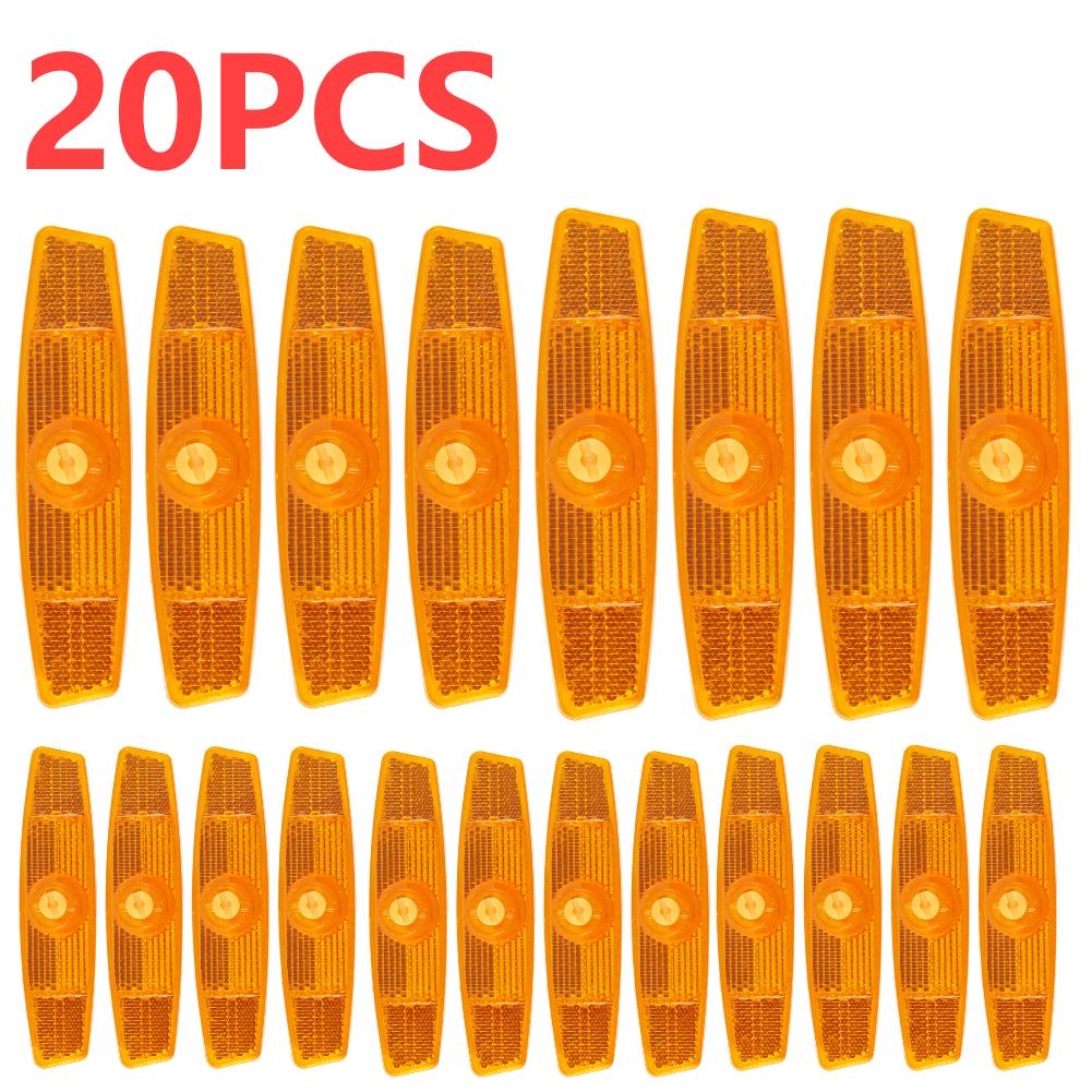 20 ШТ. Светоотражатель на спицу велосипеда в форме рыбы, световой зажим для обода колеса MTB Mountain BICYCLE, предупреждающий о безопасности