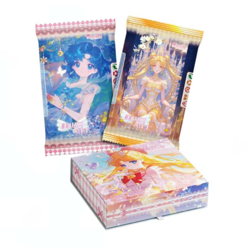 Sailor Moon Collectible Trading Cards Anime Figure Card Collection Gift Toy for Girls