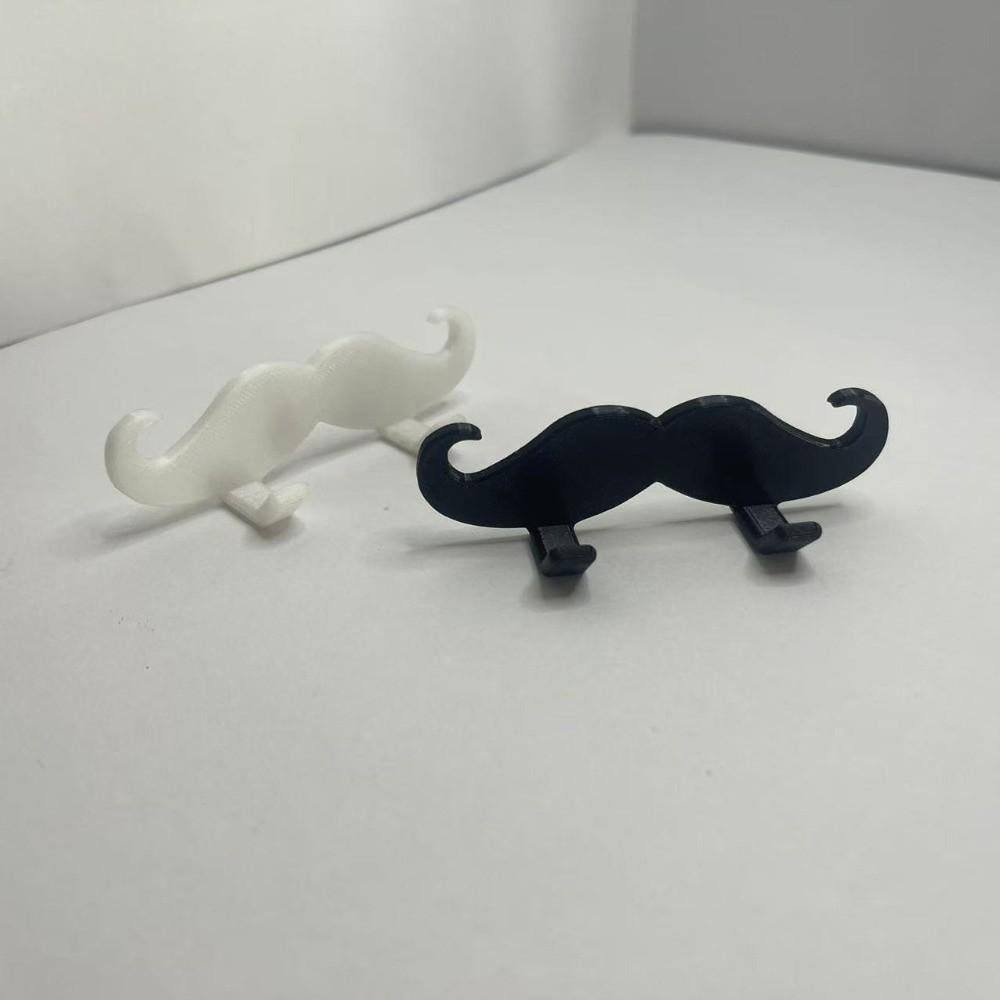 3pcs Multifunctional Beard Shape Hook Self-adhesive Wall Storage Hook Wall Hanger Holder  Bedroom