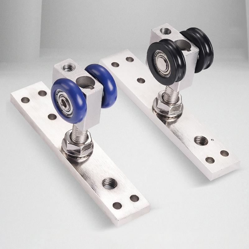 Folding Door Hanging Wheel Sliding Door Pulley Cabinet Door Roller Hanging Track Pulley Wheels Doors Window Hardware Accessories