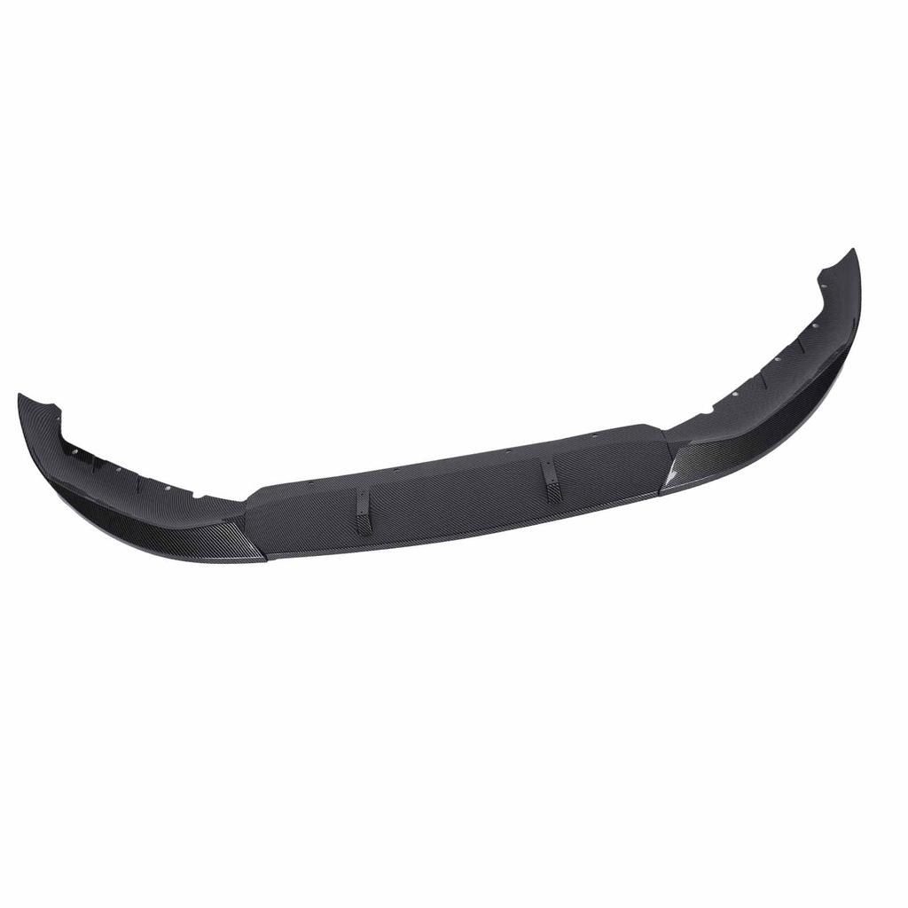 Front Bumper Lip Spoiler Splitter Lip Chin Kit for 5 Series G30 G31 LCI M Sport 2021 To 2023 Carbon Fiber Style