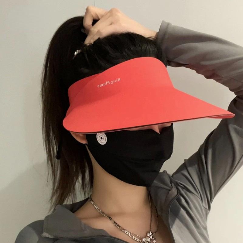 UV Protection Sun Hat Summer Empty Tops Sun Hat 2,023 Internet celebrity models Hair Bands Caps Women Outdoor Travel Beach Cap