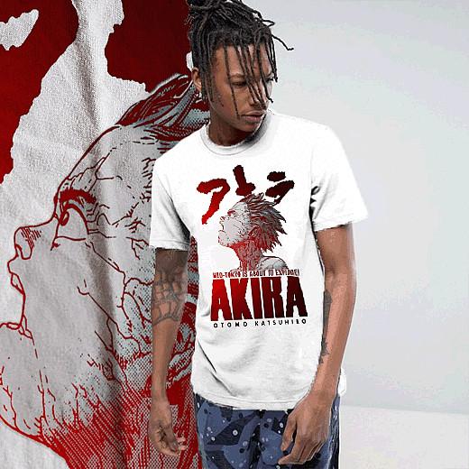 

Anime T-Shirt Japanese Cyberpunk Neo Tokyo Akira Tetsuo transform tee S-2XL 2XL