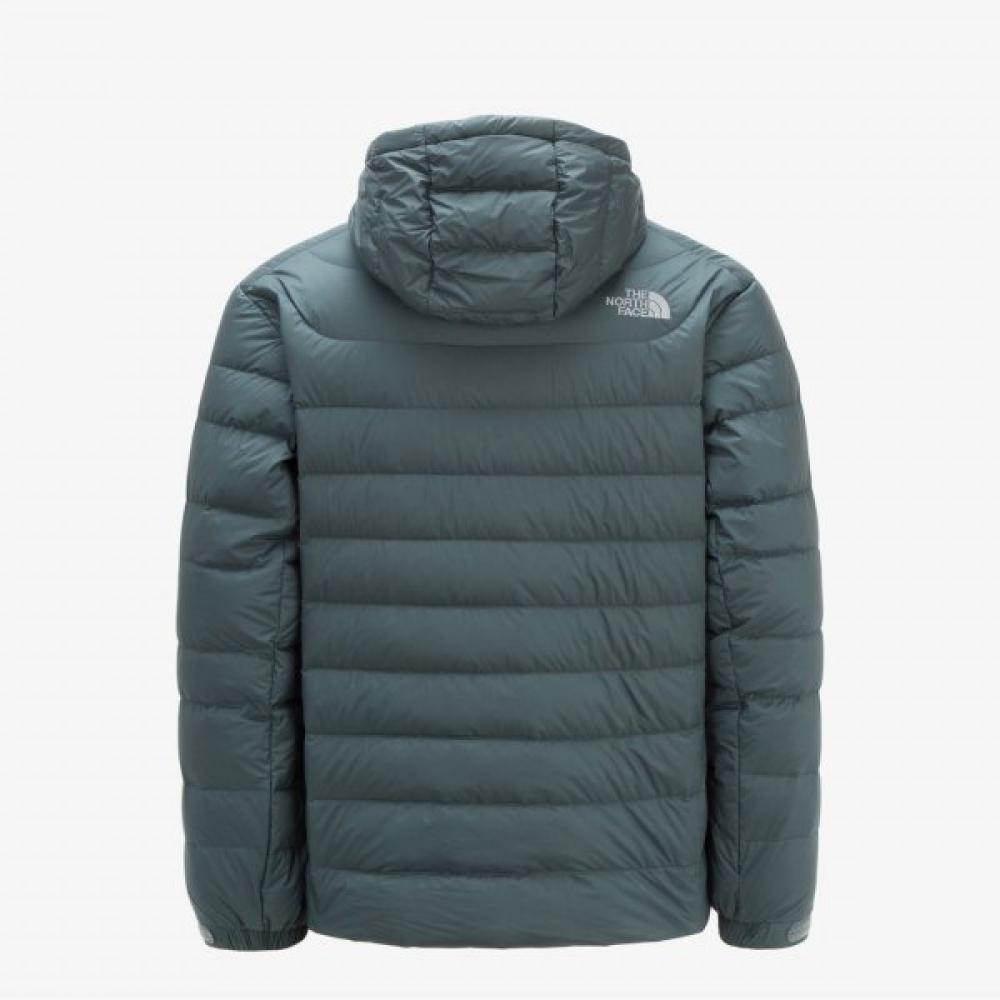 The North Face Men S rdS Down Hoodie   Stone Gray Nj1dq57c