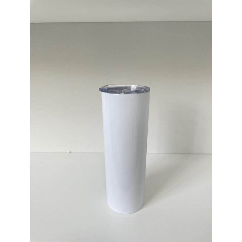 

Car Cup Sublimated Coated Stainless Vacuum Straw Cup Car Portable Thermal Retention Straight Cup Durable Durable 20oz