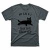 Funny Graphic You Cat Tee Talk Tshirt Cat  Cotton Unisexs Black Sht I My About