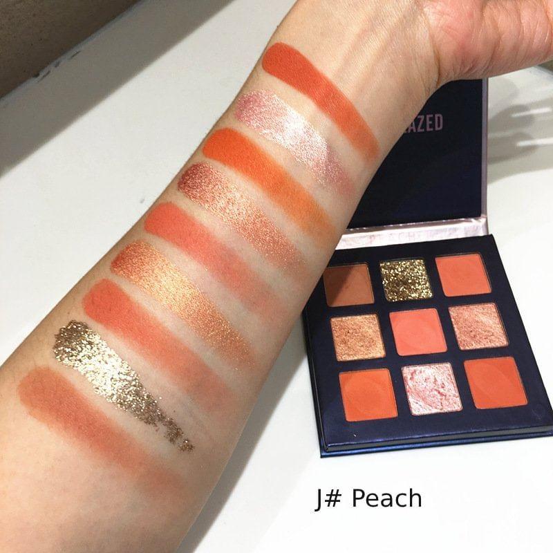 BEAUTY GLAZED - 9-Color Fruity Eyeshadow Palette - 5 Types