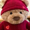 Sweater teddy bear doll Nana bear plush toy confession gift cute bear doll sleeping doll