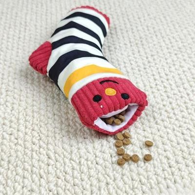 Cute Sound Making Pet Toys Treat Dispenser Bite-Resistant Squeaker Chew Toy Durable Toys Dog