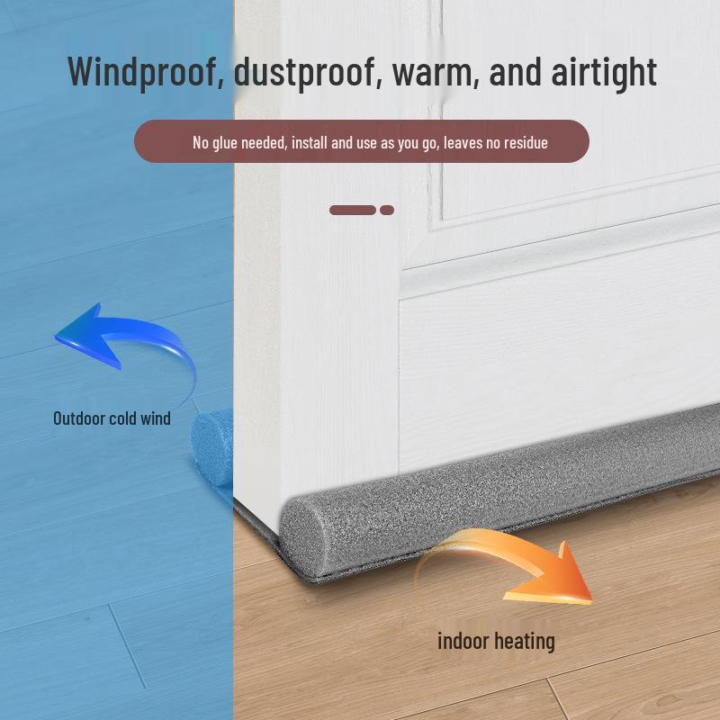 Windproof & Soundproof Door Bottom Sealing Strip – Waterproof, Air Leak Protector