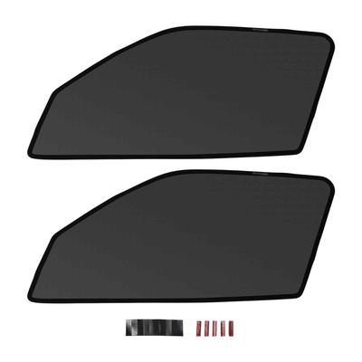 FUELHOOD Toyota Hiace 200 Series Wide/Standard Edition Sunshade Net for Front Window, Driver and Passenger Side, Black