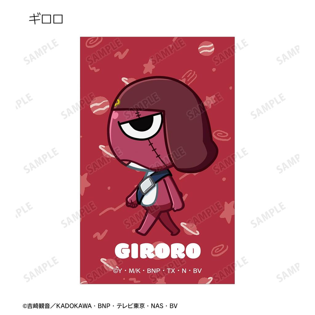 Anime Sammel Chibi Toko Illustrationskarten Box mit 23 Stück "Sergeant Keroro"