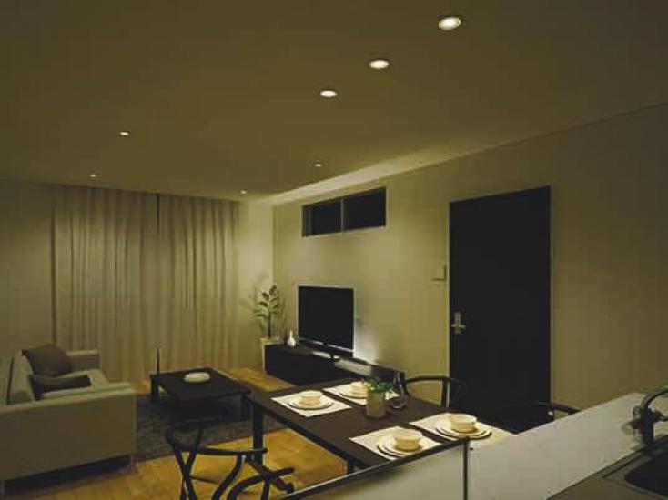 Koizumi Lighting LED Downlight, High Airtight SB Type, Rainproof and Moisture-proof, Equivalent to 60W Incandescent Bulb, Non-dimmable,