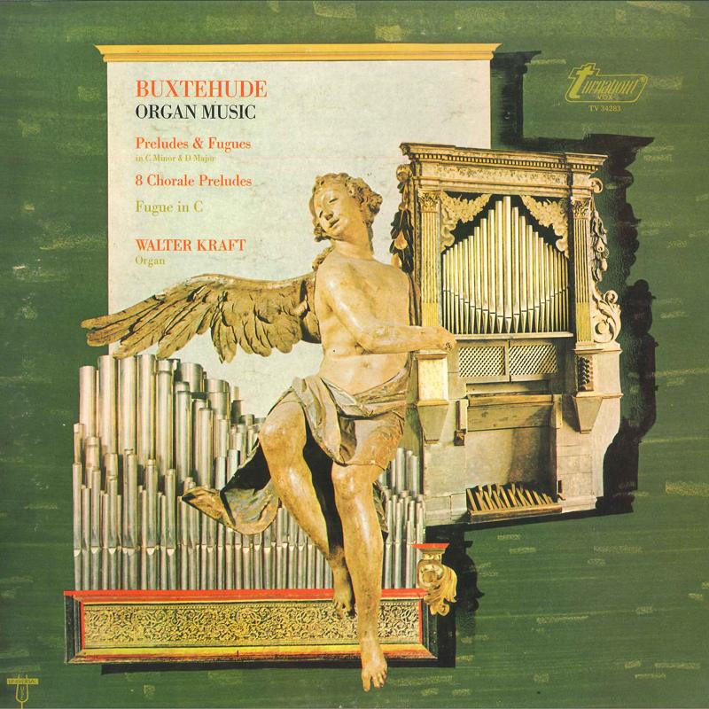 

LP Record BUXTEHUDE WALTER KRAFT - Organ Music TV34283 TURNABOUT US Classical Used