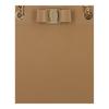 Salvatore Ferragamo Vara Bow Smooth Leather Shoulder Bag Camel