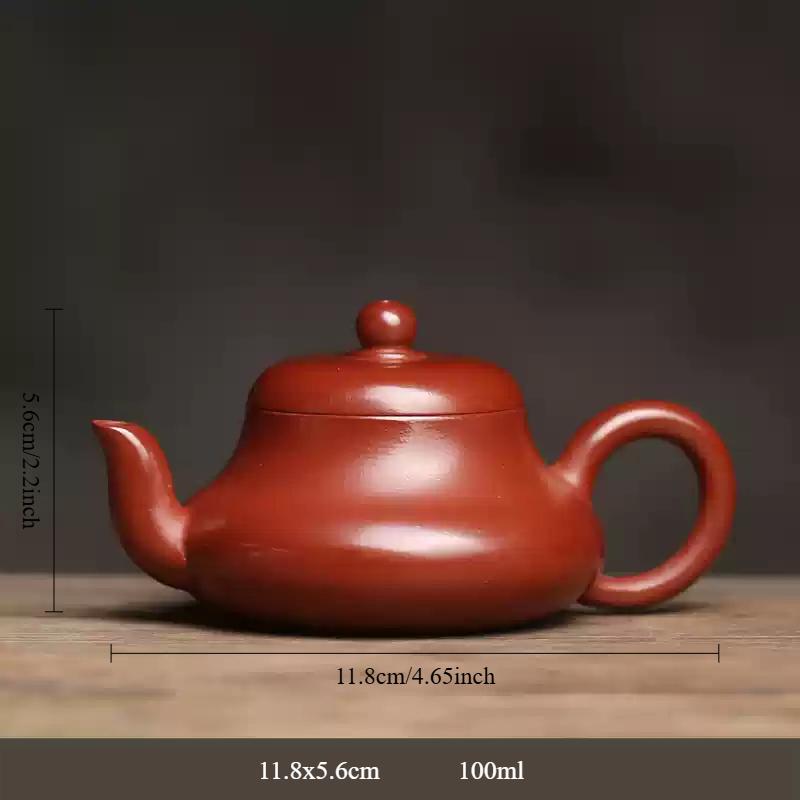 Small Capacity Dahongpao Beauty Teapot Yixing Purple Clay Filter Tea Infuser Chinese Tea Ceremony Supplies Traditional Teaware