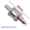 Universal Fuel Non Return Check Valve Aluminium Alloy 6mm 8mm 10mm for Peugeot Renault Marine Motorcycle Petrol Diesel