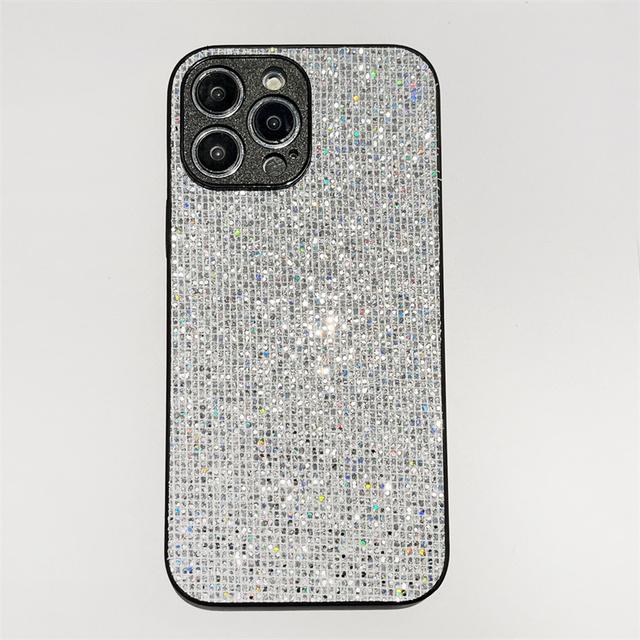Luxury Glitter Diamond Phone Case For Iphone 14 13 11 12 Pro Max X Xr Xs Max 7 8 14 Plus Shniy Rhinestones Soft Silicone Cover