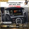 Android 16 For Ford Focus 3 Mk 3 2011 2012 - 2015 Car Radio Carplay Multimedia Player GPS Auto Navigation Stereo Dash Cam DVD BT