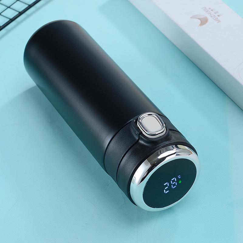 304 Stainless Steel Portable Outdoor Thermos Cup for Men and Women - Printed Logo