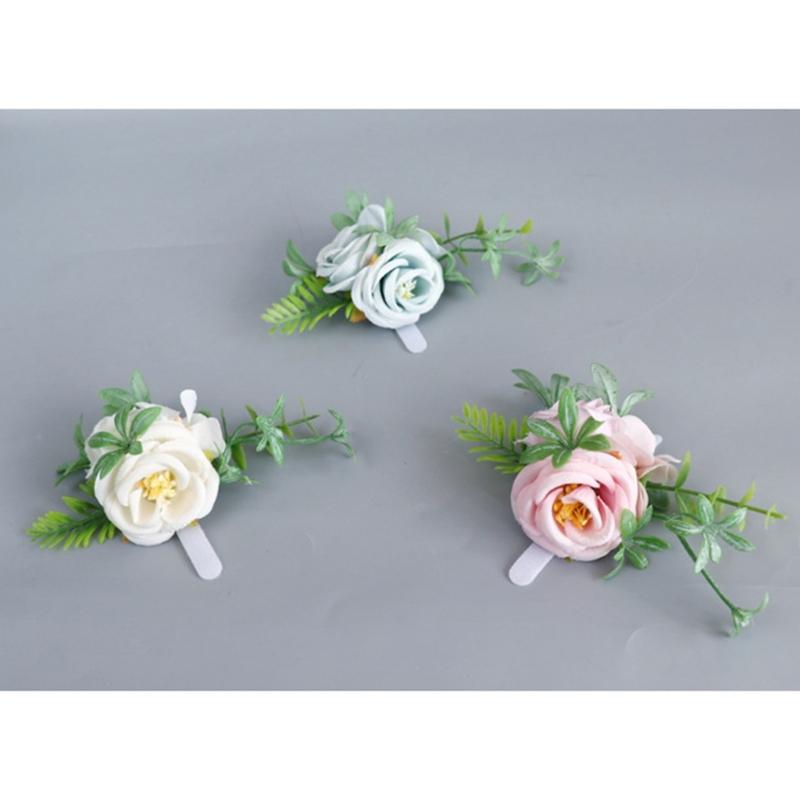 Trend Wrist Corsage with Artificial Rose for Create Beautiful Wedding Decors